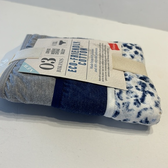 Hanes Women’s 3-Pack Eco Friendly Cotton Bikini Panties - Picture 5 of 7